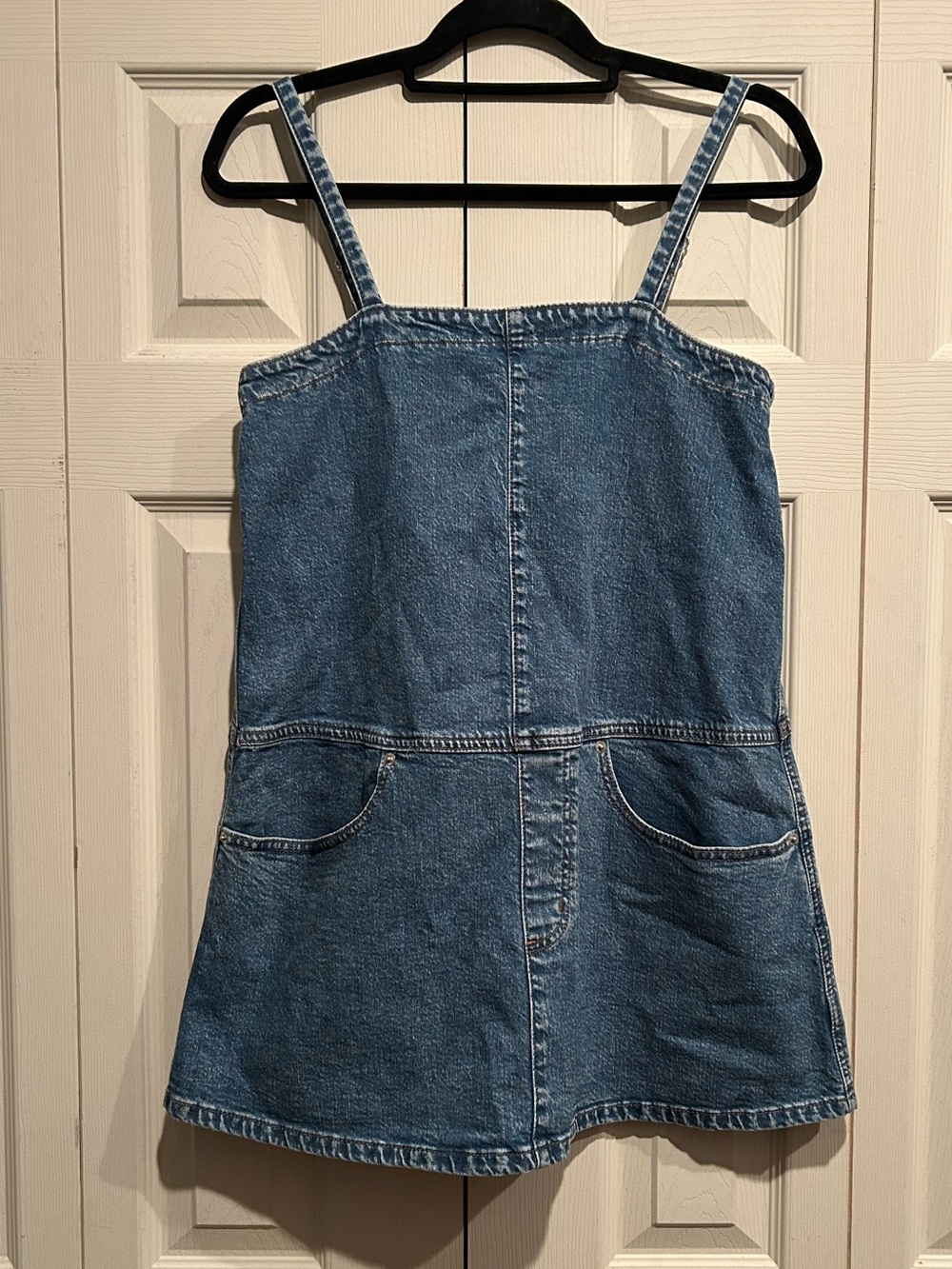 Denim Jumper Dress